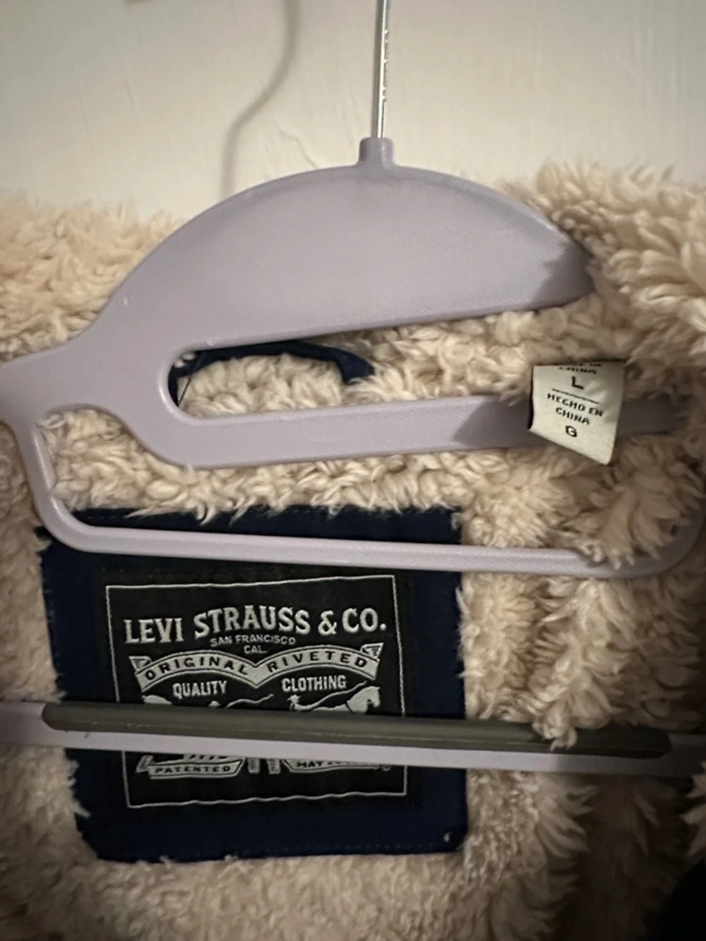 Levi's Navy Hooded Field Jacket - Picture 4 of 4